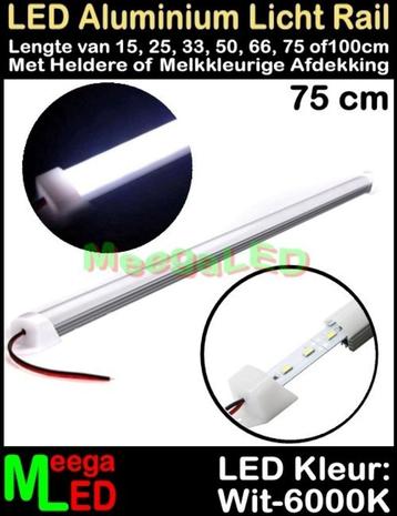 LED profiel strip bar 75cm WIT Broedkooi Kweekkooi Vogelkooi beschikbaar voor biedingen