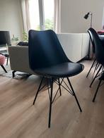 Zwarte stoelen Jysk 6 stuks, Huis en Inrichting, Ophalen, Zo goed als nieuw, Zwart, Vijf, Zes of meer stoelen