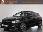 BMW 1-serie 120i M-sport, High Executive Panoramadak, HUD, T, Auto's, BMW, Gebruikt, 4 cilinders, Zwart, 1365 kg