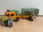 Playmobil terreinwagen met olifant 6937, Ophalen, Zo goed als nieuw, Complete set