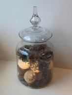 Een glazen stolp met kerstverlichting, Ophalen of Verzenden