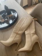 Elegante Beige Hoge Laarzen, Ophalen, Nieuw, Beige, Hoge laarzen