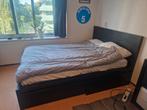 Ikea Malm bed (140x200), Huis en Inrichting, Slaapkamer | Bedden, Ophalen, Wit, Tweepersoons, 140 cm