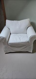 Mooie Fauteuil Wit, Ophalen, Zo goed als nieuw, 75 tot 100 cm, 50 tot 75 cm