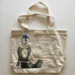 Kaws uniqlo gone tote bag grijze linnen tasje handtas, Ophalen of Verzenden, Nieuw, Grijs