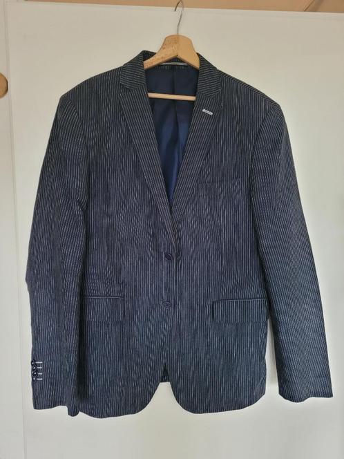 Donkerblauw Colbert/Jasje/Blazer - €25, Kleding | Heren, Kostuums en Colberts, Gedragen, Maat 52/54 (L), Blauw, Ophalen