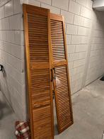 Grenen Louvre Deurtjes - 38x198 cm, Ophalen, Gebruikt, Minder dan 80 cm, Binnendeur