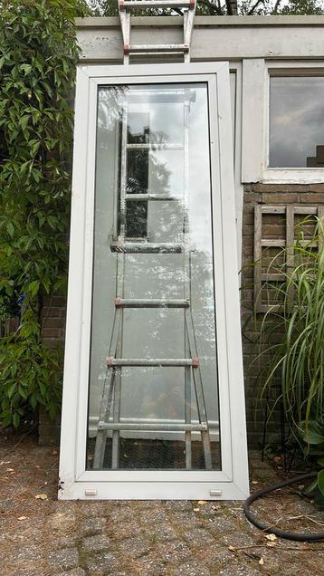 Kozijn met dubbel glas 79,5x210cm aluminium beschikbaar voor biedingen