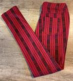 Super stoere rode geruite broek, Ophalen, Zo goed als nieuw, Maat 36 (S), Yesyes