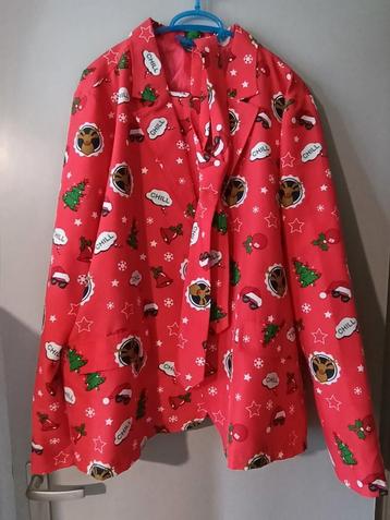 Nieuw heren kerstpak Maat xxl valt als een xl beschikbaar voor biedingen