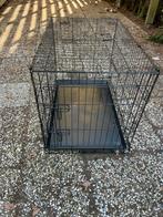 Hondenbench 91x56x63 zwart, Dieren en Toebehoren, Ophalen, Zo goed als nieuw