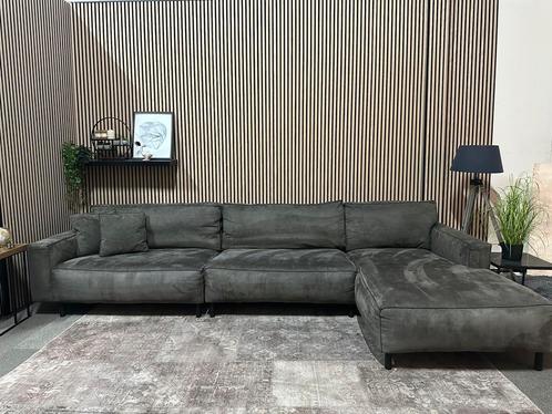 “GRATIS LEVERING” gave kunstlederen hoekbank! 362x185, Huis en Inrichting, Banken | Bankstellen, Zo goed als nieuw, Hoekbank, Overige maten