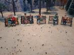 Miniatuur Parkscène met Mensen op Bankjes, Ophalen of Verzenden, Zo goed als nieuw
