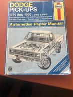 Dodge Reparatiehandleiding 1974-1993, Ophalen of Verzenden, Gelezen