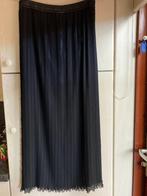 Zwarte "geplisseerde" lange rok– gevoerd - Maat 40, Maat 38/40 (M), Overige typen, Zwart, Ophalen of Verzenden