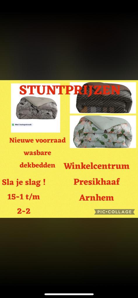 Uitwasbare dekbedden sleeptime happybed en overige merken !, Huis en Inrichting, Slaapkamer | Beddengoed, Nieuw, Deken of Dekbed