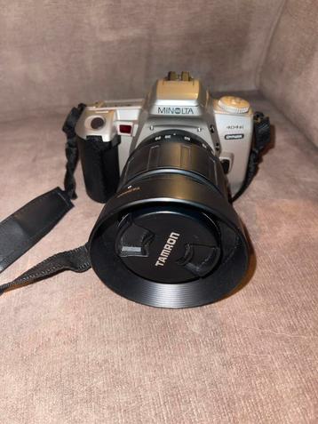 Minolta Dynax 404si analoge camera + rolletjes beschikbaar voor biedingen