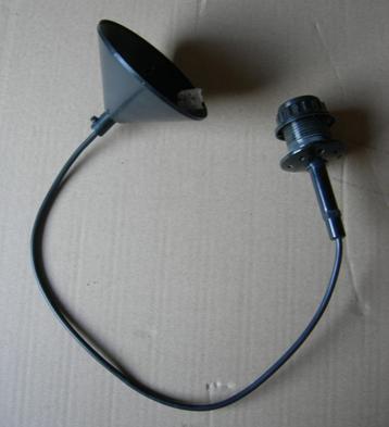 Hanglamp pendel met plafondkap en fitting, zwart. Nieuw.  beschikbaar voor biedingen