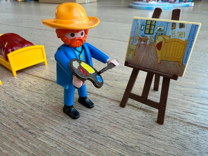 Playmobil Van Gogh Slaapkamer Set, Kinderen en Baby's, Speelgoed | Playmobil, Zo goed als nieuw, Complete set, Ophalen
