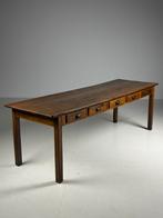 Franse eettafel antiek 250cm eiken, Ophalen