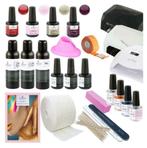 GEL NAGELLAK starterspakket MASTERCLASS met LED lamp, Sieraden, Tassen en Uiterlijk, Uiterlijk | Cosmetica en Make-up, Nieuw, Toebehoren