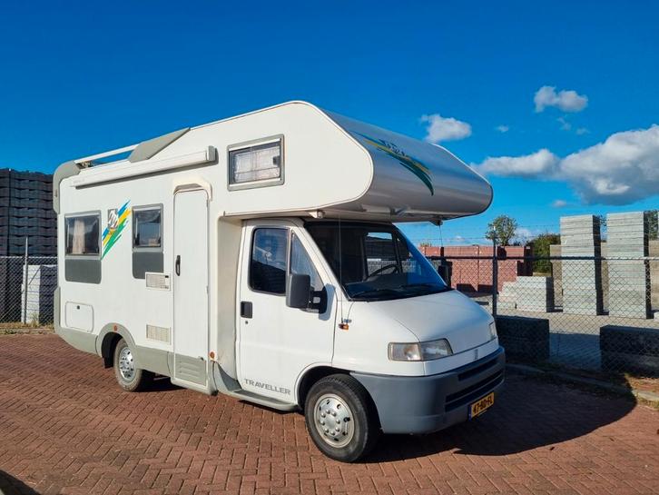 Knaus traveller alkoof fiat ducato camper, Caravans en Kamperen, Campers, Particulier, tot en met 4, Half-integraal, Knaus, Fiat