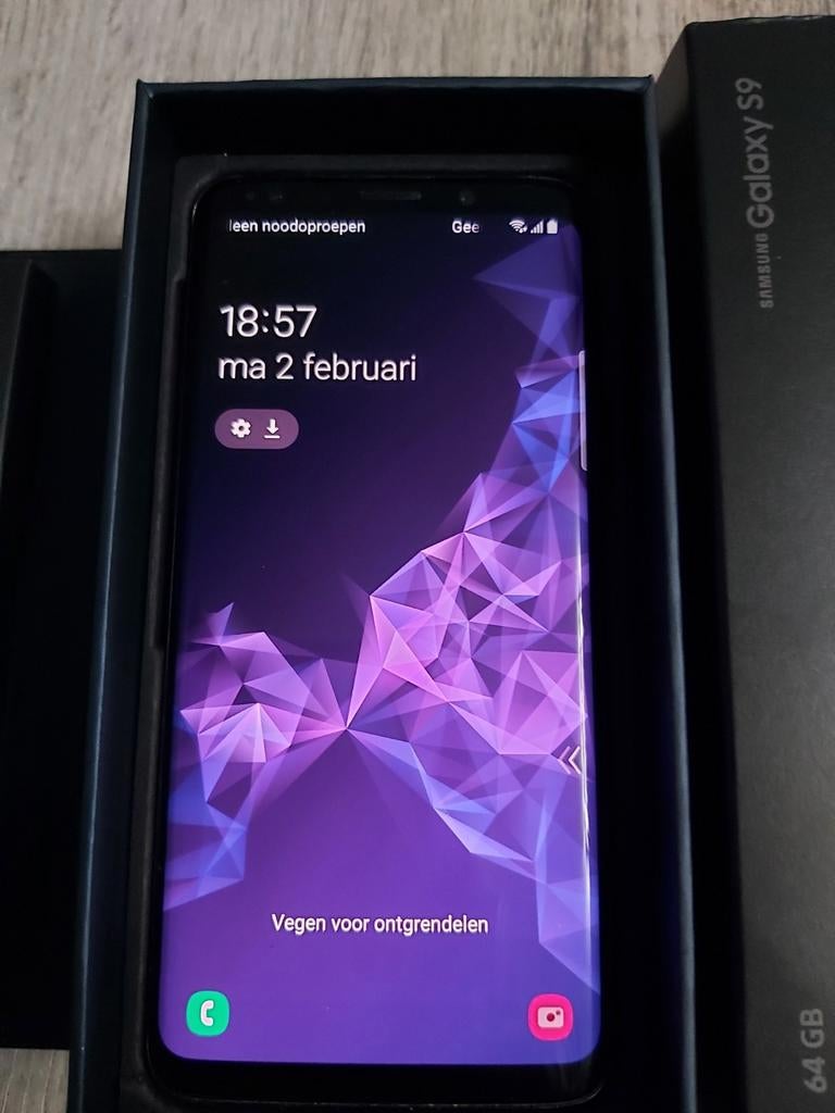 Samsung Galaxy S9 - Zeer Goede Staat!, Zwart, Touchscreen, Ophalen of Verzenden, Zo goed als nieuw