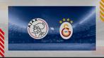 2 tickets Ajax vs Galatasaray NAAST UITVAK vak 418, Twee personen, Januari