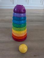 Fisher Price stapel en ontdek toren, Kinderen en Baby's, Speelgoed | Fisher-Price, Ophalen, Zo goed als nieuw, Speelset, Met geluid
