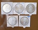 50 Gulden Set Beatrix (5 munten), Ophalen of Verzenden, Koningin Beatrix, 50 gulden