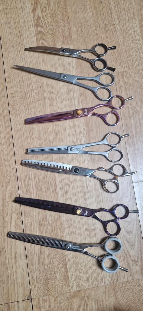 Diverse trimscharen hond trimmen, Dieren en Toebehoren, Honden-accessoires, Ophalen of Verzenden
