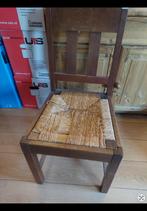 Houten stoel met rieten zitting, Ophalen
