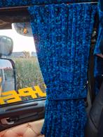 Deens pluche blauw zij gordijnen dikke stof, Auto-onderdelen, Vrachtwagen-onderdelen, Ophalen of Verzenden, Volvo