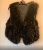 Coolcat. Zwarte neppe bont bodywarmer. Maat S/M., Kleding | Dames, Ophalen of Verzenden, Zo goed als nieuw, Zwart