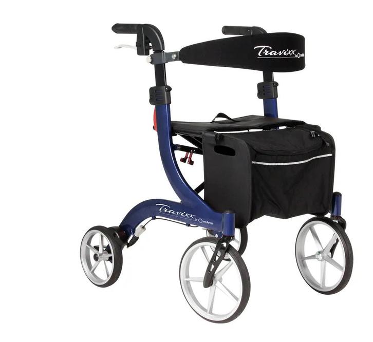 Travixx rollator (zo goed als nieuw), Diversen, Rollators, Zo goed als nieuw, Lichtgewicht, Opvouwbaar, Ophalen