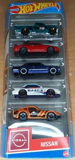 Hot wheels 5 pack Nissan met 2 nissan skyline, Ophalen of Verzenden, Nieuw