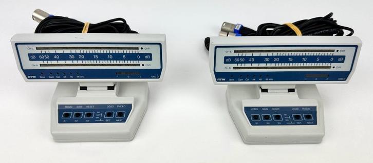 RTW 1205D high-end digital AES/EBU table-top peakmeter, Audio, Tv en Foto, Professionele Audio-, Tv- en Video-apparatuur, Gebruikt
