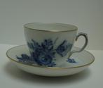 Royal Copenhagen Blue Flower kop en schotel, Antiek en Kunst, Antiek | Porselein, Ophalen of Verzenden