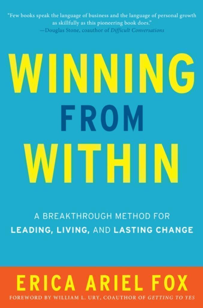 Erica Ariel Fox Winning from Within (Gesigneerd), Boeken, Economie, Management en Marketing, Nieuw, Management, Ophalen of Verzenden
