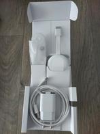 Google Chromecast met Google TV 4K - Wit, Ophalen of Verzenden, Nieuw, HDMI, Zonder harde schijf