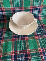 Wedgwood QUEENS SHAPE soepkom met schotel, Ophalen of Verzenden