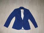 blauw damesblazer van H&M, maat 36, Kleding | Dames, Gedragen, Jasje, Blauw, Ophalen of Verzenden