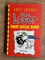 Jeff Kinney - Drie keer niks, Ophalen, Jeff Kinney, Zo goed als nieuw, Fictie