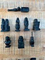 Egyptische beeldjes set, Antiek en Kunst, Kunst | Beelden en Houtsnijwerken, Ophalen of Verzenden