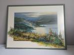 Schilderij van Reint Withaar met lijst, Gebruikt, Ophalen of Verzenden, Schilderij, 75 cm of meer