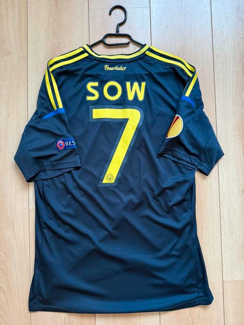 Fenerbahce 2012-2013 Matchworn shirt Moussa Sow, Sport en Fitness, Voetbal, Zo goed als nieuw, Shirt, Maat XL, Verzenden