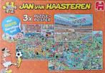 Jumbo - Jan van Haasteren - 3 puzzels in 1 - Voetbal, Ophalen of Verzenden, 500 t/m 1500 stukjes, Nieuw, Legpuzzel