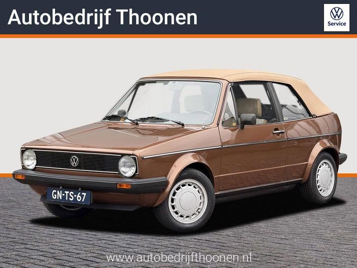 Volkswagen Golf Cabriolet 1.5 GLs (bj 1983), Auto's, Oldtimers, Bedrijf, Te koop, Metallic lak, Open dak, Volkswagen, Benzine
