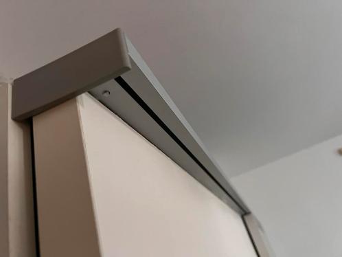 Railsysteem + schuifdeuren IKEA kast, Huis en Inrichting, Kasten | Kledingkasten, Zo goed als nieuw, 150 tot 200 cm, 200 cm of meer