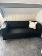 Zwarte Rechte Bank - Comfortabel en Stijlvol spoed verkoop, Huis en Inrichting, Ophalen, Gebruikt, 150 tot 200 cm, Tweepersoons